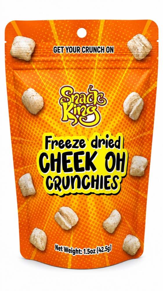 Freeze Dried Cheek-Oh Crunchies 1.5oz