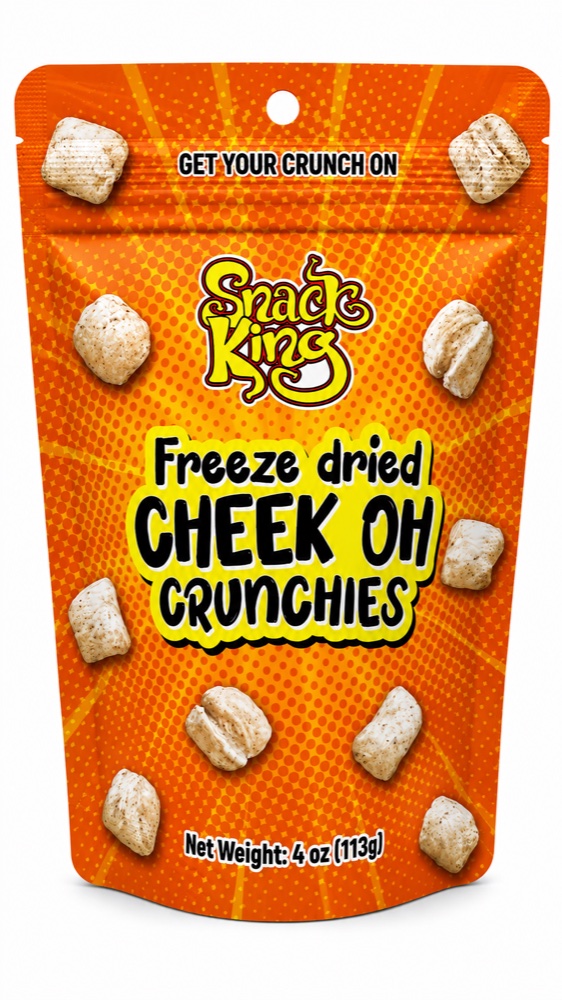 Freeze Dried Cheek-Oh Crunchies 4oz