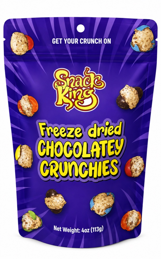 Freeze Dried Chocolatey Crunchies 4oz