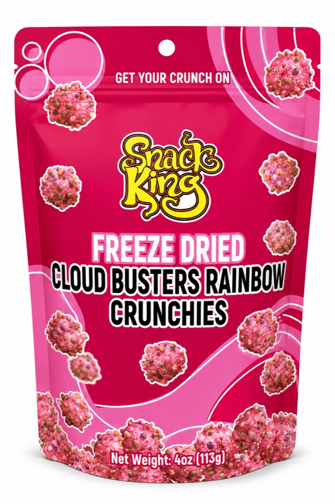 Freeze Dried Cloud Busters Rainbow Crunchies 4oz