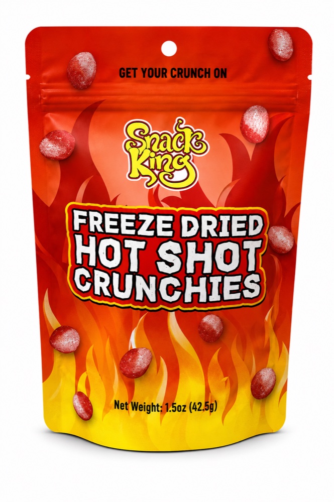 Freeze Dried Hot Shot Crunchies 1.5oz