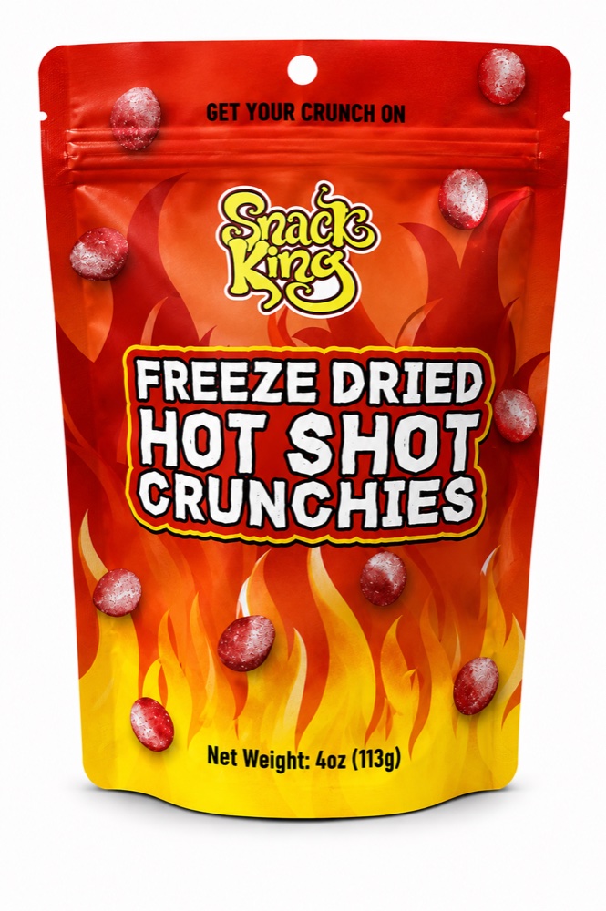 Freeze Dried Hot Shot Crunchies 4oz