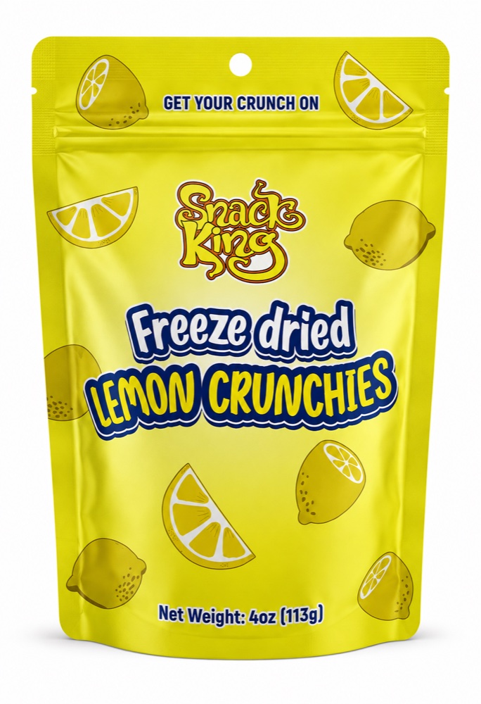 Freeze Dried Lemon Crunchies 4oz