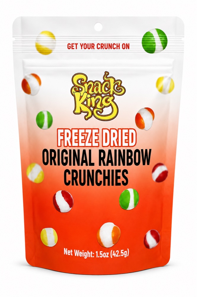 Freeze Dried Original Rainbow Crunchies 1.5oz