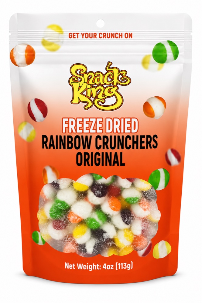 Freeze Dried Original Rainbow Crunchers 4oz