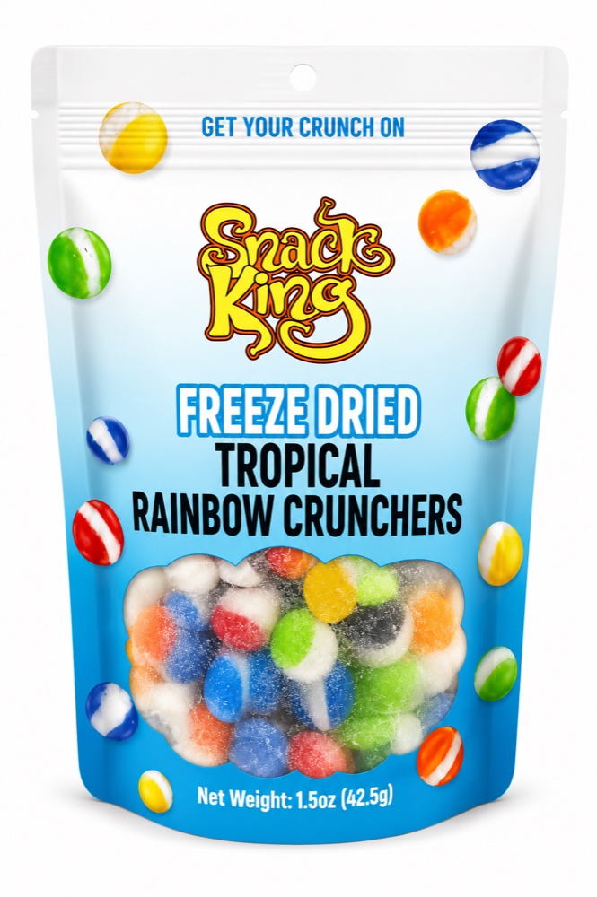 Freeze Dried Tropical Rainbow Crunchies 1.5oz