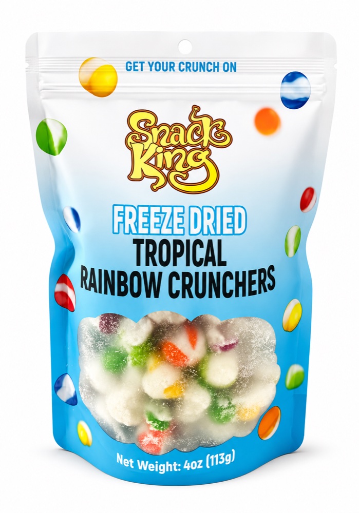 Freeze Dried Tropical Rainbow Crunchers 4oz