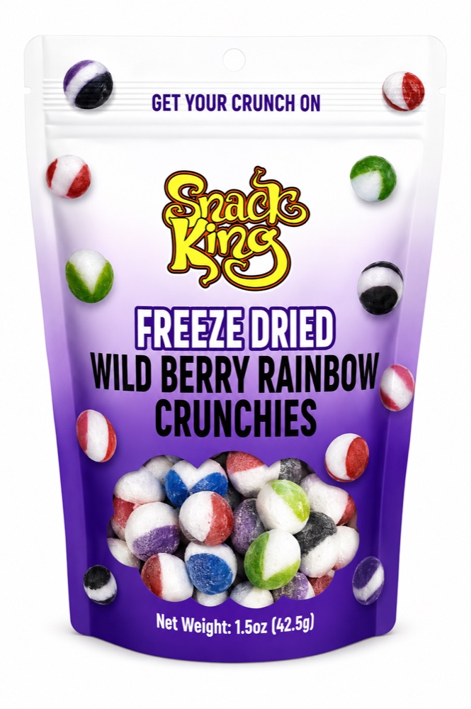 Freeze Dried Wild Berry Rainbow Crunchies 1.5oz
