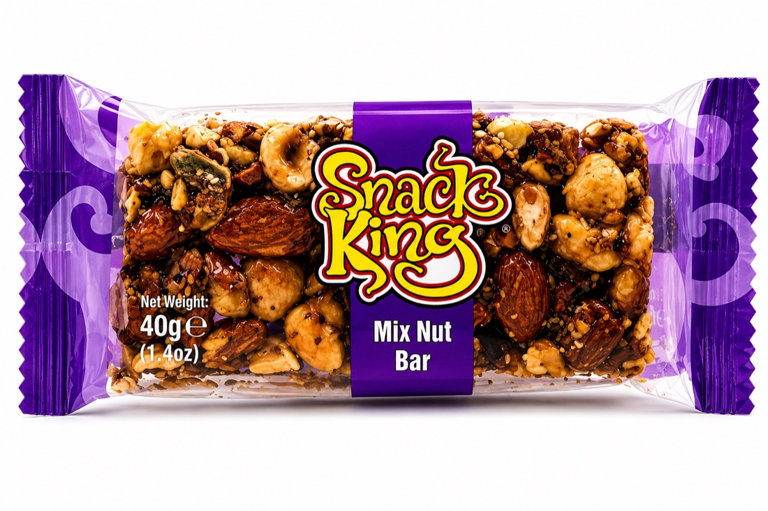 Snack King Mix Nut Bar, 40 g